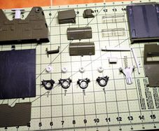 GI JOE Action Force Killer Whale parts - unbroken