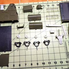 GI JOE Action Force Killer Whale parts - unbroken