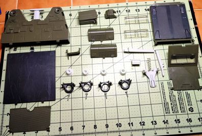 GI JOE Action Force Killer Whale parts - unbroken