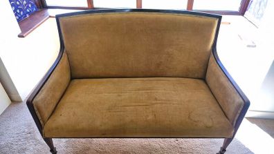 Antique Edwardian settee