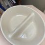FREE Item with this -  Cloverleaf English Pottery Open divided  oval vegetable dish 28 by 24.5 Image 2