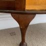 mahogany half moon cabinet Image 3