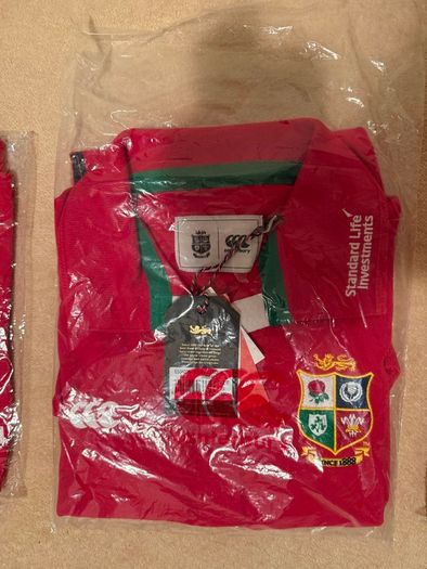 British &Irish Lions Canterbury Rugby Shirt - New with Tags