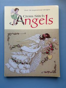 Cross Stitch Angels - 30 Designs Pattern Craft Book Hobby Embroidery