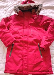 Fatface Warm Red Winter Coat Age 11-12 BNWT