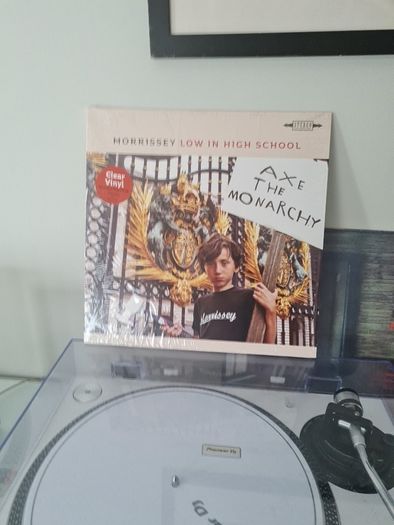 Morrissey Low in high school clear vinyl