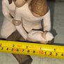 Willow Tree New Life Figurine Susan Lordi Carved Wood Parents and Baby Image 5