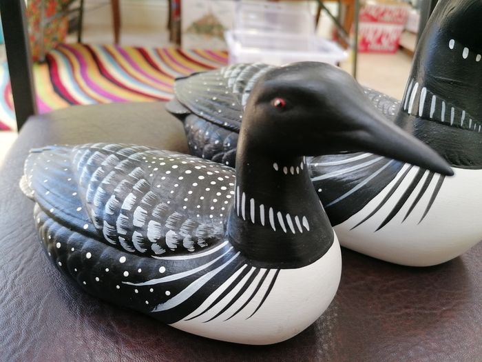 Vintage set of 3 ducks