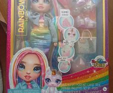 Rainbow high doll with slime