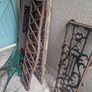 Cast iron Garden bench ends + backs Image 7