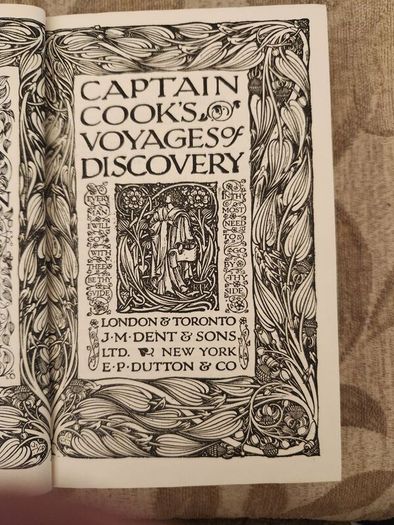 Captains Cooks Voyage Of Discovery.  Edited By Ernest Rhys. Published  By Everymans Library. 1915 Hardback In Good Condition. 37.