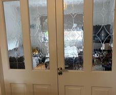 Double Solid Wood Doors