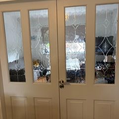 Double Solid Wood Doors