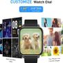 Smart Watch, Fitness Tracker 1.69" Touch Screen Fitness Watch with Heart Rate Sleep Monitor, Step Counter for Men Women Activity Trackers IP68 Waterproof Smartwatch Sports for iOS Android Image 5