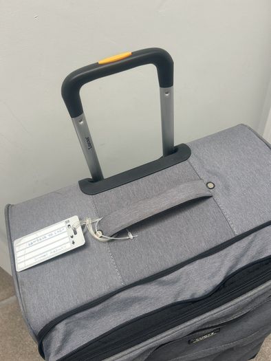 Free big grey suitcase
