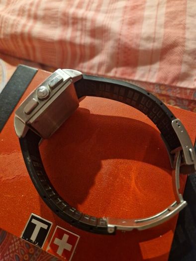 Tissot chronograph Quadrato