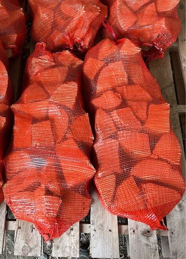 Big net bags of firewood 45x80