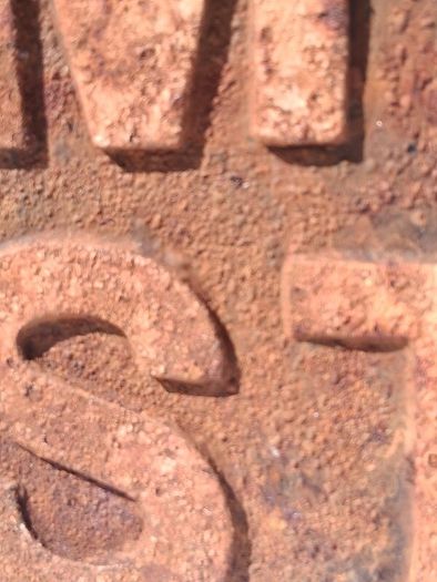 Georgian Cast Iron Moore Street Sign(5.6kgs)