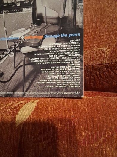 cd TOM Petty and the heartbreakers Anthology through the year double cd