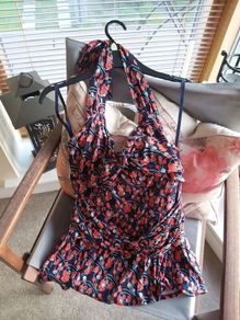 Anthropologie Summer Top US Sz L / UK 12-14