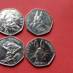 Beatrix Potter collectable coins