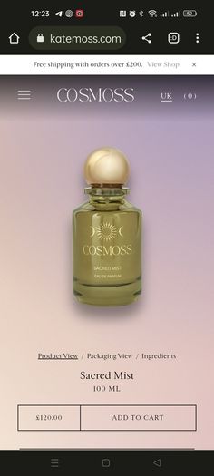 Cosmoss Sacred Mist EDP