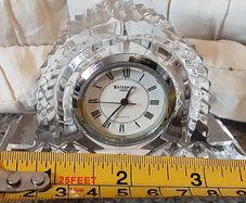 nice Waterford Crystal clock