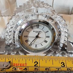 nice Waterford Crystal clock