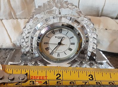 nice Waterford Crystal clock
