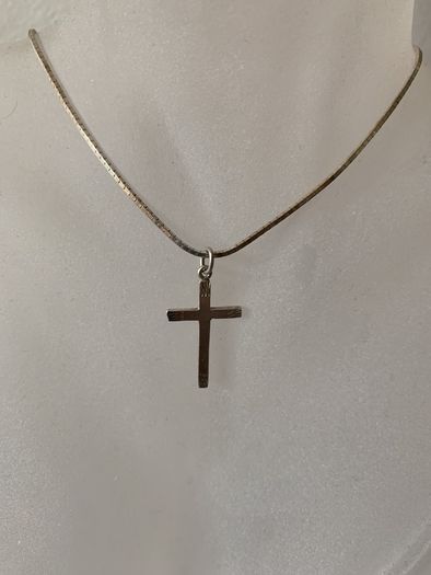 Sterling Silver Necklace Cross