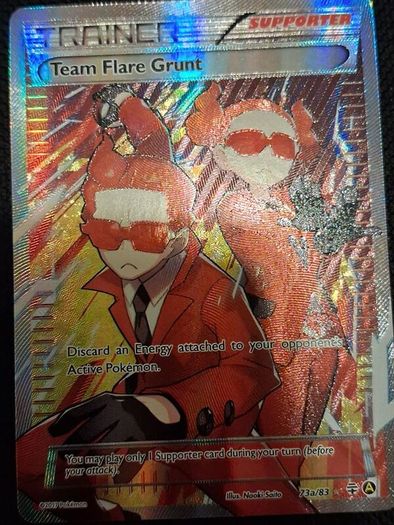 Pokemon Card : Team Flare Grunt