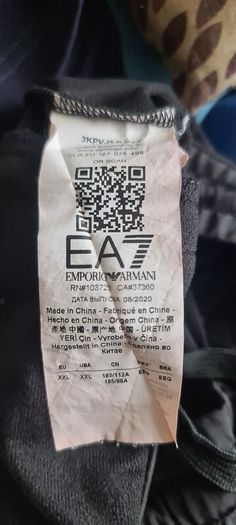 EA7 Core Hooded Down Jacket and tracksuit