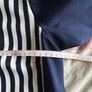 Nissa navy and white striped dress with gold buttons UK10 Image 9
