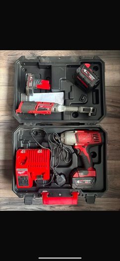 Milwaukee impact Battery guns