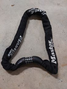 Master Lock combination chain lock