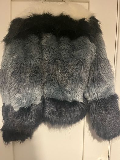 Faux fur jacket