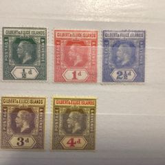stamps   Gilbert  Ellice Island