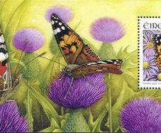 2005 Ireland Fauna & Flora (Butterflies) Commemorative Stamp Miniature Sheet Mint Never Hinged (MNH)