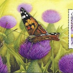 2005 Ireland Fauna & Flora (Butterflies) Commemorative Stamp Miniature Sheet Mint Never Hinged (MNH)