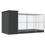 Aviary with Extension Silver 416x203x216 cm Steel Image 5