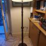 Tall Floor Lamp with Silk Shade Image 2