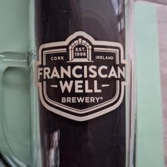 Vintage Franciscan Well Brewwery  Cork Pint Tankard Beer  Glass