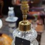 Vintage Waterford Crystal Table Lamp with Brass Base Image 3
