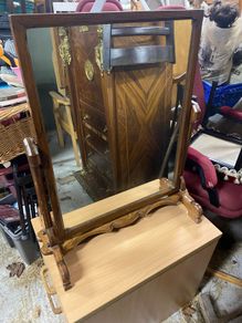 antique swing mirror