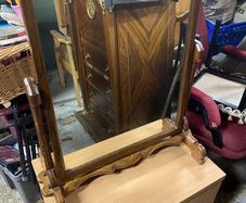 antique swing mirror