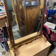 antique swing mirror