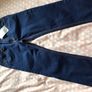 H&M girls dark blue denim jeans age4/5 yrs BNWTS Image 2