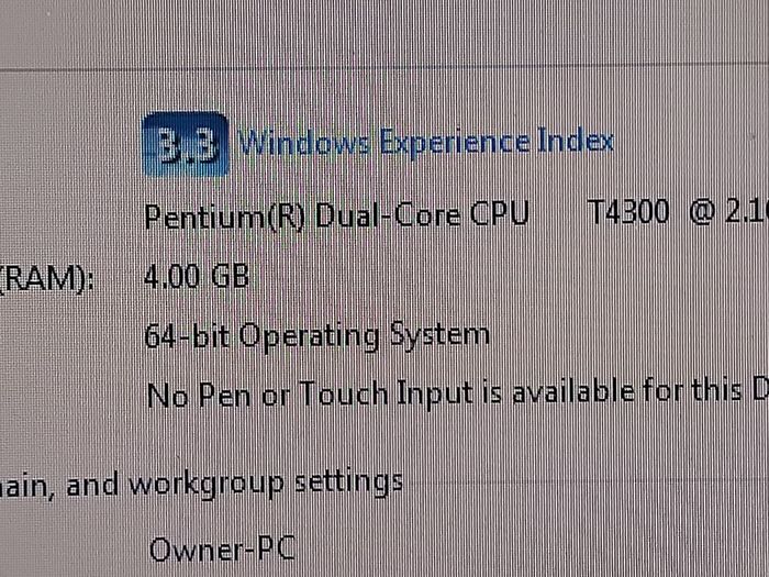 HP G61 15.6 inch Laptop, Model No. G61-110SA, I nte Pentium Dual Core CPU T4300, 2.1GHz, 4GB Ram, 500GB HDD, Windows 7,Explorer,  chrome, Firefox,etc