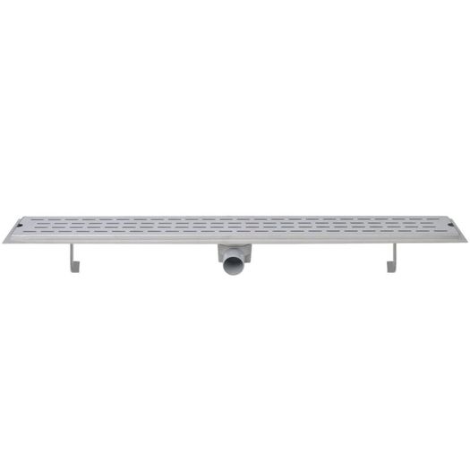 Linear Shower Drain 2 pcs Line 1030x140 mm Stainless Steel
