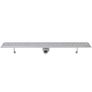 Linear Shower Drain 2 pcs Line 1030x140 mm Stainless Steel Image 4
